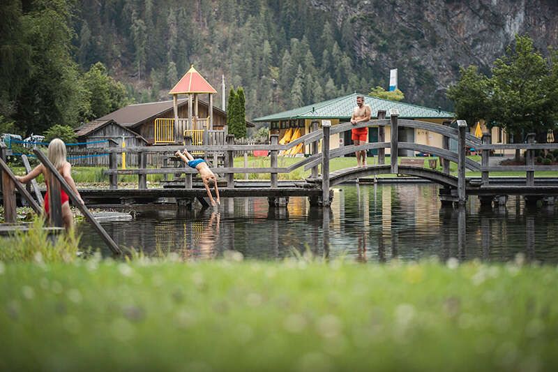 Badesee im Ötztal